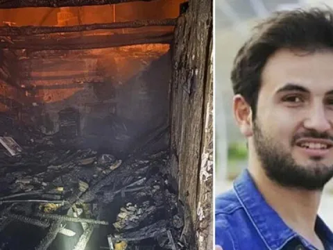 Çok büyük acı... Yangında bir aile yok oldu - fotoğraf 1