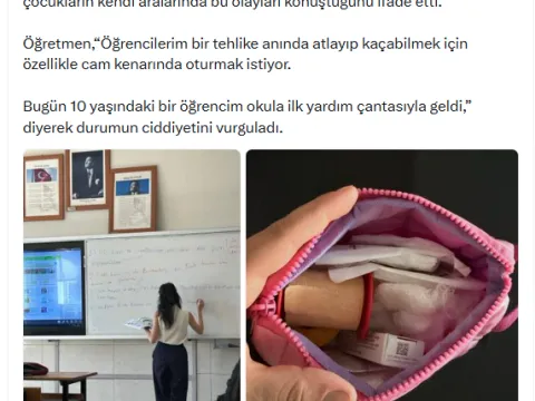 Öğrencinin çantasından çıkanlar acı gerçeği gözler önüne serdi: İşte okullardaki vahim tablo - fotoğraf 2