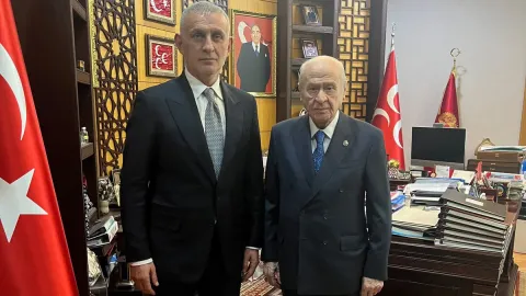 Hacıosmanoğlu'ndan Bahçeli'ye ziyaret!