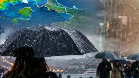 Hafta sonu için sağanak uyarısı: Türkiye'yi saracak