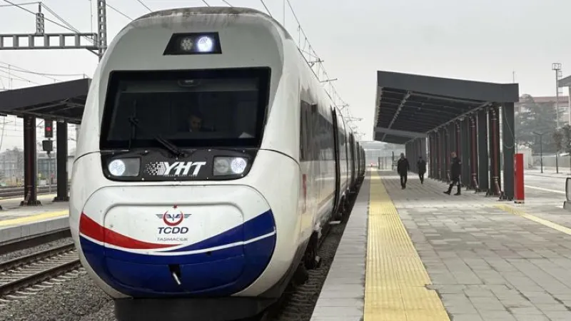 Halkalı-Kapıkule Hızlı Tren Hattı'nda ilk sefer yapıldı