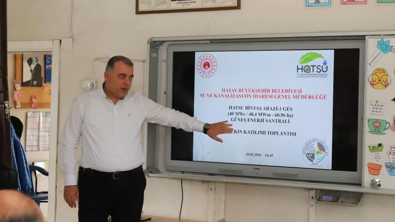 HASSA İLÇESİNDE ENERJİ HAMLESİ