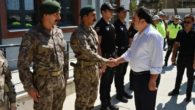 HATAY İL EMNİYET MÜDÜRÜ GÖKÇE VEDA ETTİ