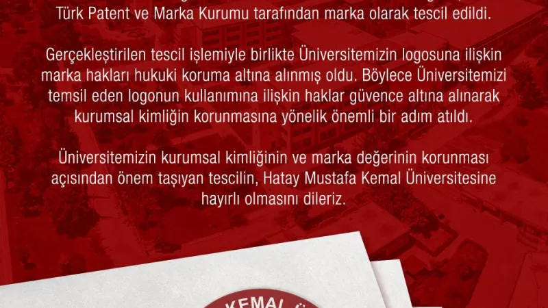 HATAY MKÜ LOGOSU KORUMA ALTINDA