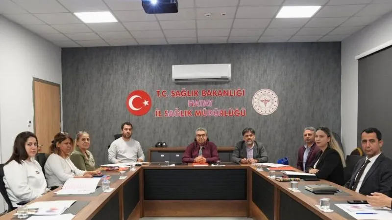 Hatay' Sağlık'ta İş Sağlığı ve Güvenliği Toplantısı