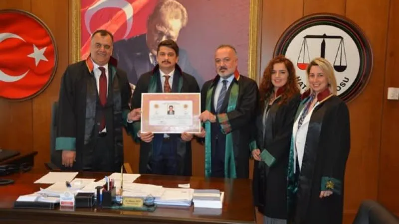 HATAY VALİ YARDIMCISI YILDIRIM CÜBBE GİYDİ