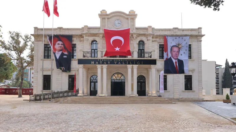 Hatay Valiliği Tarihi Taş Bina Hizmete Açıldı