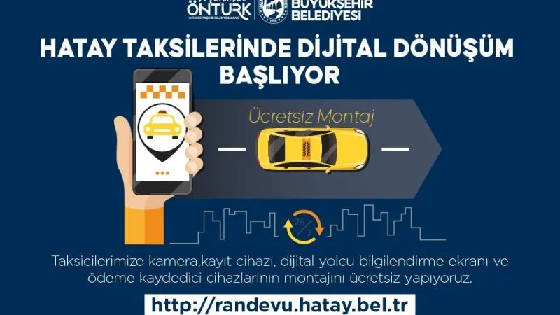 HATAY'A AKILLI TAKSİ PROJESİ 