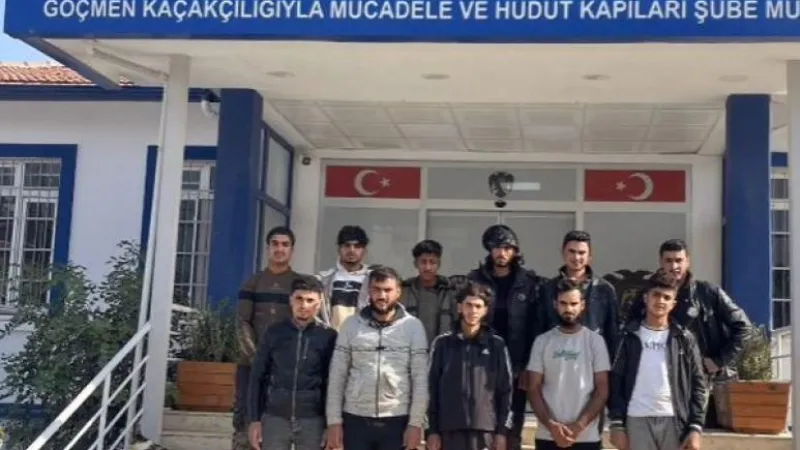 Hatay'da 10 Düzensiz Göçmen Yakalandı