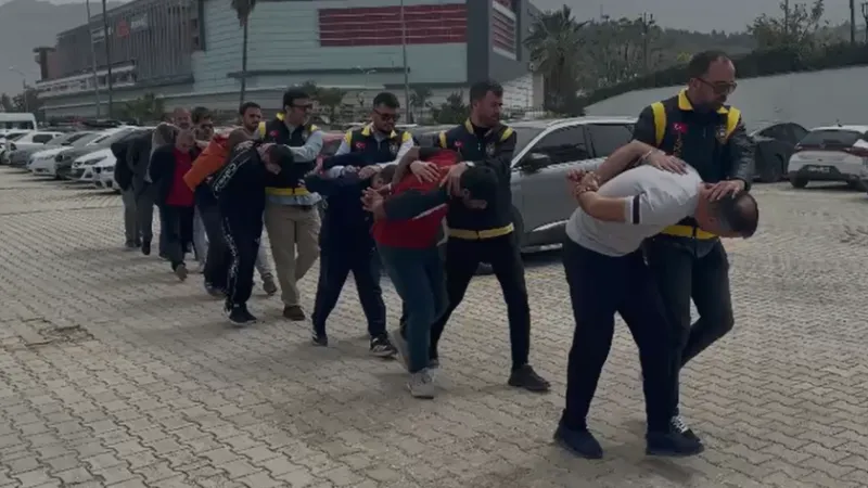 Hatay'da Aranan 8 Kişi Yakalandı