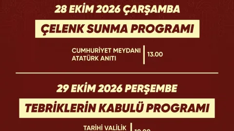 HATAY’DA ATAYA SAYGI TÖRENLERİ
