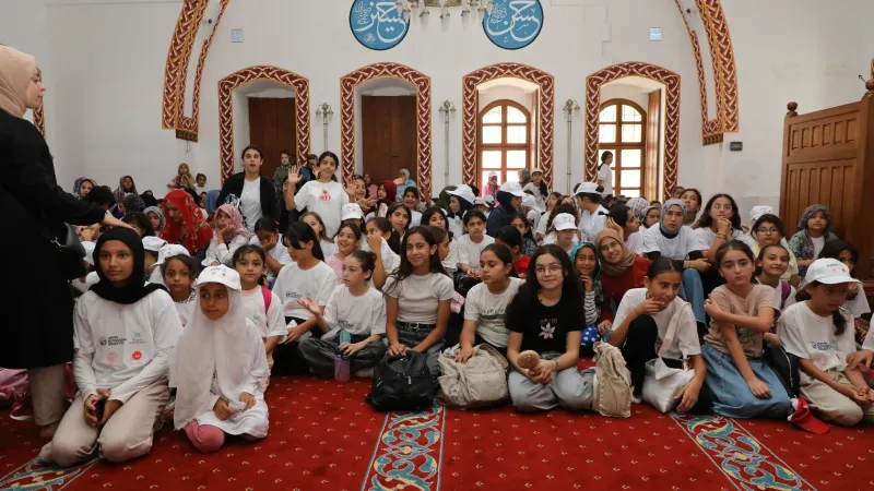 HATAY'DA ÇOCUKLAR CAMİ BULUŞMALARI’NDA 