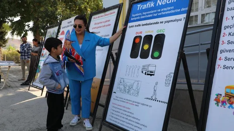 HATAY'DA ÇOCUKLARA TRAFİK BİLİNCİ 
