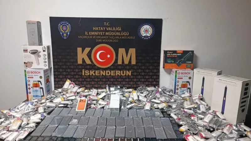 Hatay'da Gümrük Kaçağı 400 Adet Elektronik Sigara