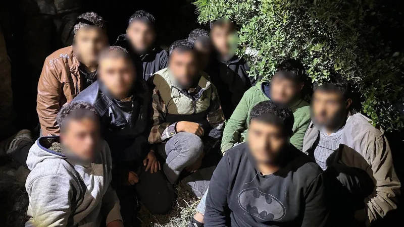 HATAY’DA JANDARMA VE MİT'TEN GÖÇMEN OPERASYONU