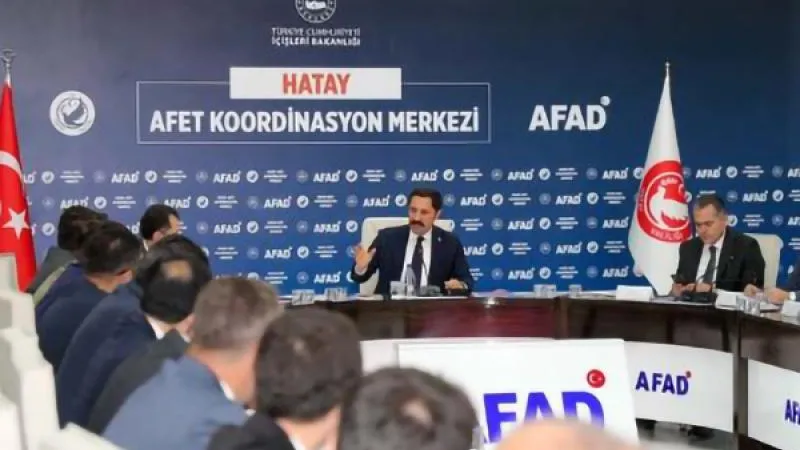 Hatay'da Kış Mevsiminde Alınacak Önlemler Toplantısı