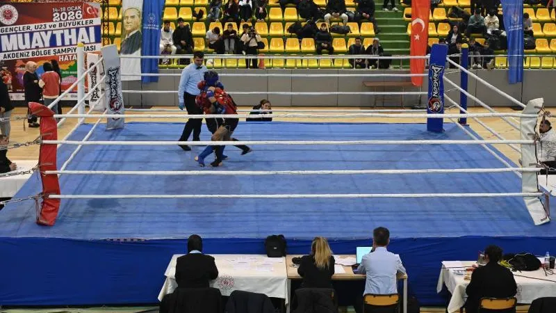 HATAY’DA MUAYTHAİ BÖLGE ŞAMPİYONASI