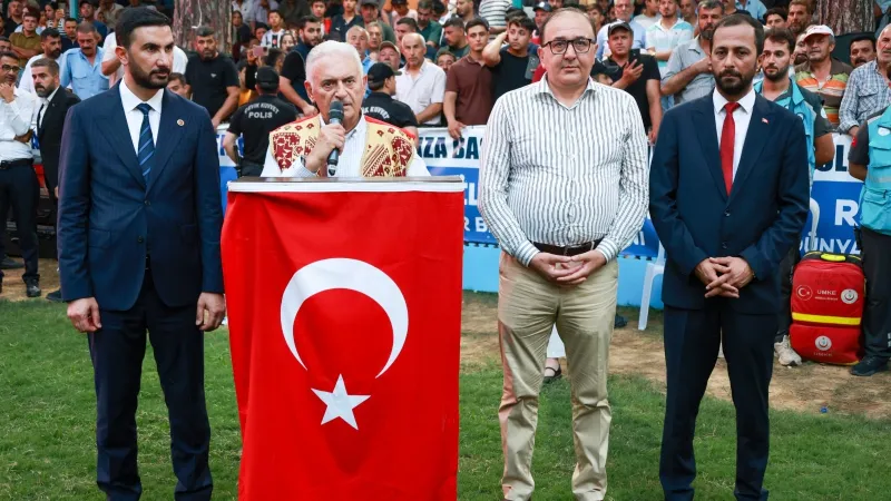 HATAY'DA NEFESLERİ KESEN ABA GÜREŞİ HEYECANI 