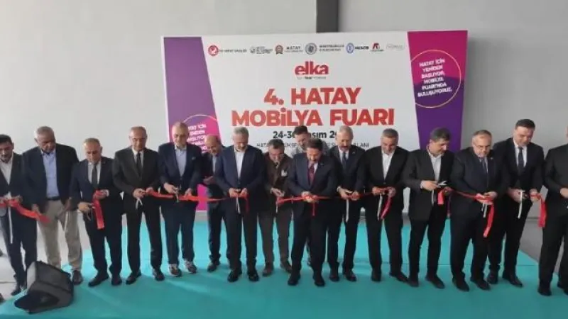 HATAY'DA ÜRETİM GÜCÜNÜN GÖSTERGESİ; MOBİLYA FUARI