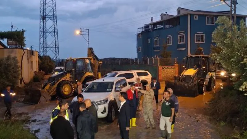 Hatay'da Yağış Risklerine Müdahale