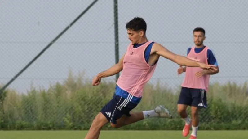 Hatayspor'da Taktik Çalışması