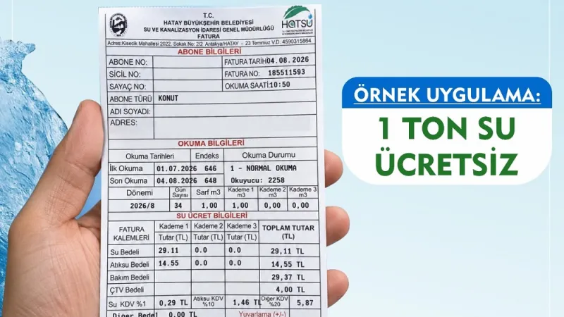 HATSU’DAN 1 TON ÜCRETSİZ UYGULAMASI