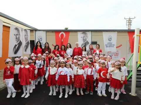 HBB KREŞLERİNDE GELECEĞİN AYDINLIK YÜZLERİ - fotoğraf 1