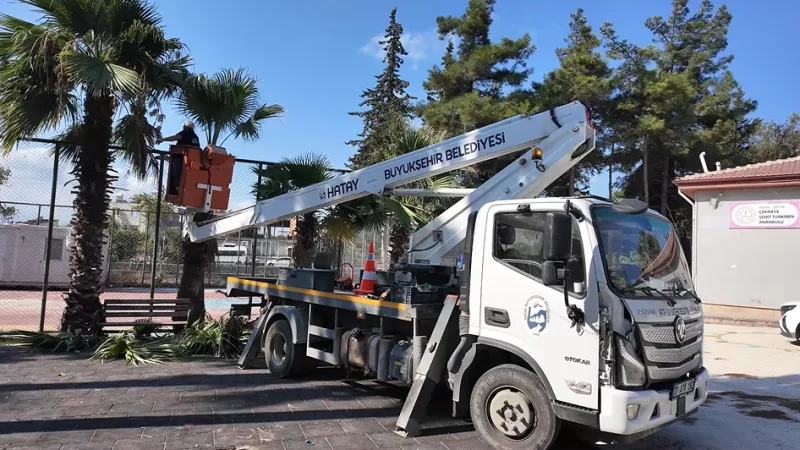HBB’DEN OKULLARDA ÇEVRE TEMİZLİĞİ