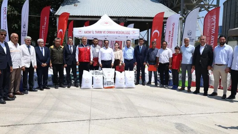 HBB’DEN ÜRETİCİLERE AYÇİÇEĞİ TOHUMU DESTEĞİ