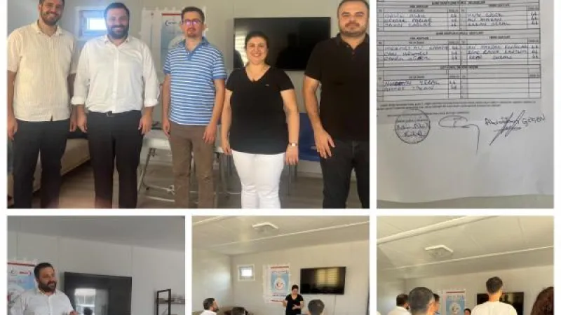 Hekim Birliği Sendikası Hatay'da Dr. Nurettin Yeral İle Devam