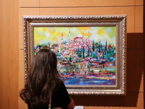 'İstanbul: Bir Şehir, Bin Bakış' sergisi Paris'te sanatseverlerle buluştu - fotoğraf 3