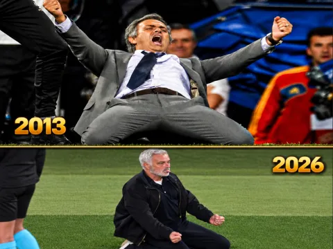 Mourinho'dan tribünleri çıldıran hareket! 13 yıl sonra aynı sevinç - fotoğraf 2