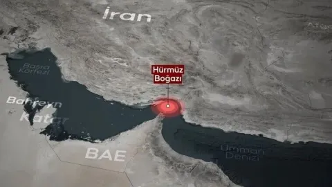 Hürmüz Boğazı’nda tanker mayına çarptı, yangın çıktı