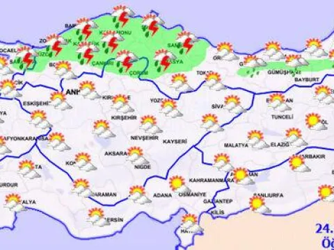 Meteoroloji saat verip uyardı... 2 bölgede sağanak - fotoğraf 4