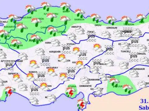 Meteoroloji saat verdi! 2 kent için "sarı" alarm! 7 bölgede yağış var - fotoğraf 3