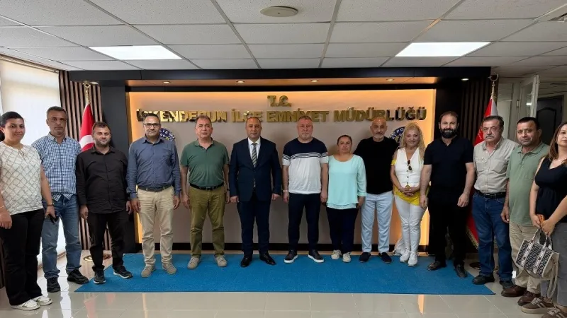 İGC Üyelerinden Emniyet Müdürü Ekici'ye Ziyaret