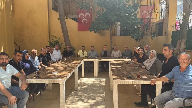İGC’den MHP İlçe Başkanı Turan Bozkurt’a Hayırlı Olsun Ziyareti