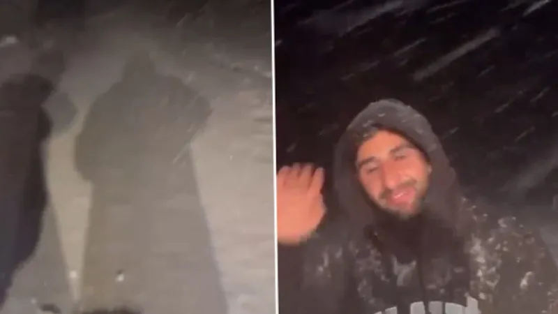 İlçeye mevsimin ilk karı yağdı: Yayla beyaza büründü