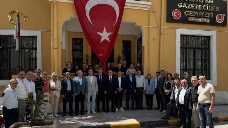 İskenderun Gazeteciler Cemiyeti'nde Bayramlaşma