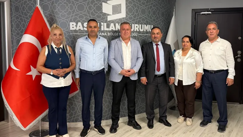 İskenderun Gazeteciler Cemiyeti’nden Basın İlan Kurumu’na Ziyaret