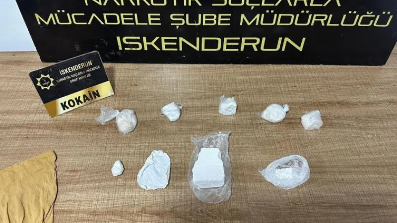 İskenderun Kokain Ele Geçirildi