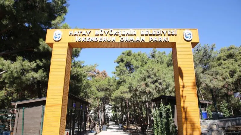 İSKENDERUN ORMAN PARKI SON AŞAMADA