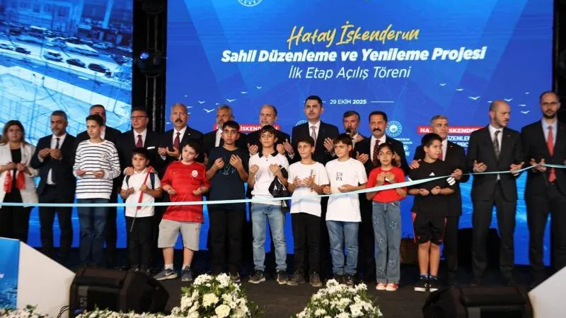 İSKENDERUN SAHİL PROJESİNİN İLK ETABINA AÇILIŞ