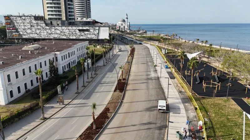 İSKENDERUN SAHİLİNE YENİ GÖRÜNÜM