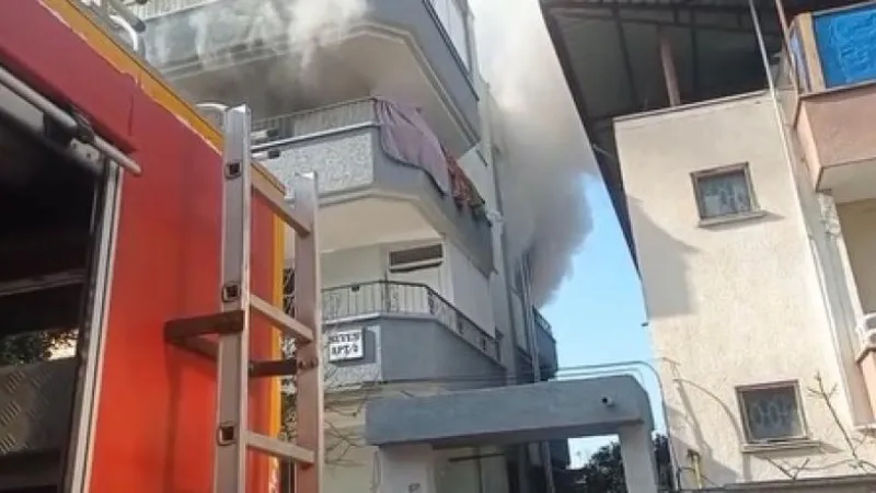 İskenderun’da Ev Yangını: 1 Yaralı