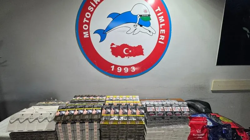 İskenderun'da Gümrük Kaçağı Tütün