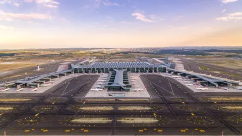 İstanbul Havalimanı Avrupa'nın zirvesinde