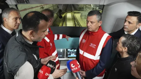 İstanbul'a yeni metro hattı: İlk sürüş yapıldı