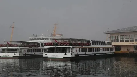 İstanbul’da bazı vapur seferleri iptal edildi: Belirtilen saatlerden sonra sefer gerçekleştirilmeyecek