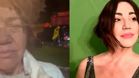 İstanbul’daki sağanakta Nazan Öncel de mahsur kaldı